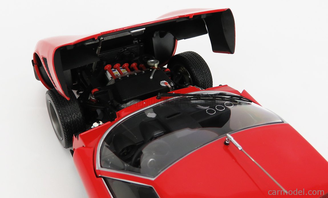 KYOSHO 08311R Scale 1/18 | LAMBORGHINI JOTA SVR 1970 RED