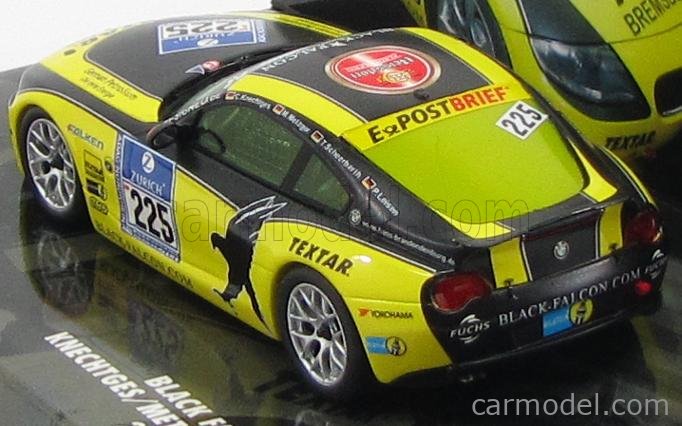 Minichamps BMW Z4 Coupé GT3 ADAC Nürburgring 2011 N°225 - 1/43 - Neuf