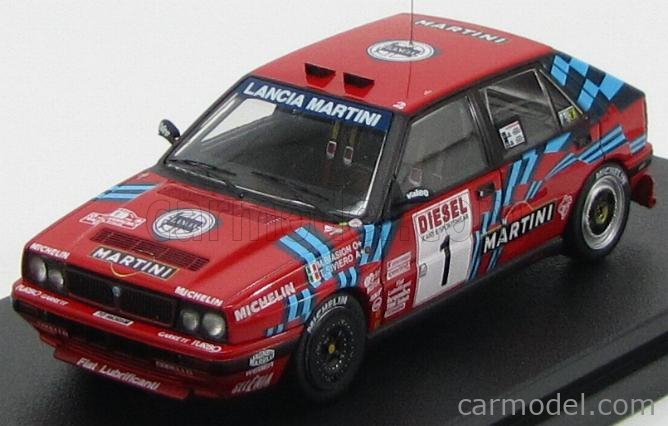 LANCIA - DELTA HF INTEGRALE 16V MARTINI N 1 WINNER RALLY SANREMO 1989  M.BIASION - T.SIVIERO