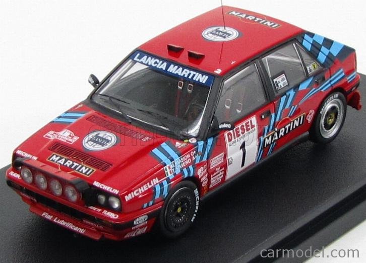 LANCIA - DELTA HF INTEGRALE 16V MARTINI NIGHT VERSION N 1 WINNER RALLY  SANREMO 1989 M.BIASION - T.SIVIERO