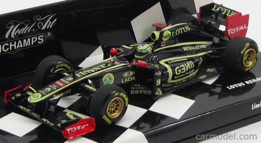 Miniature F1 Lotus Renault GP R31 Senna 2011 Minichamps 1/43 - Neuve