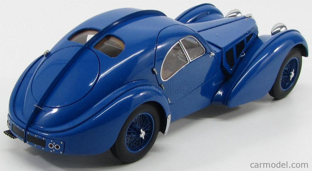 BUGATTI - 57SC ATLANTIC 1938 - BLUE SPOKED RIMS - CERCHIO A RAGGIO