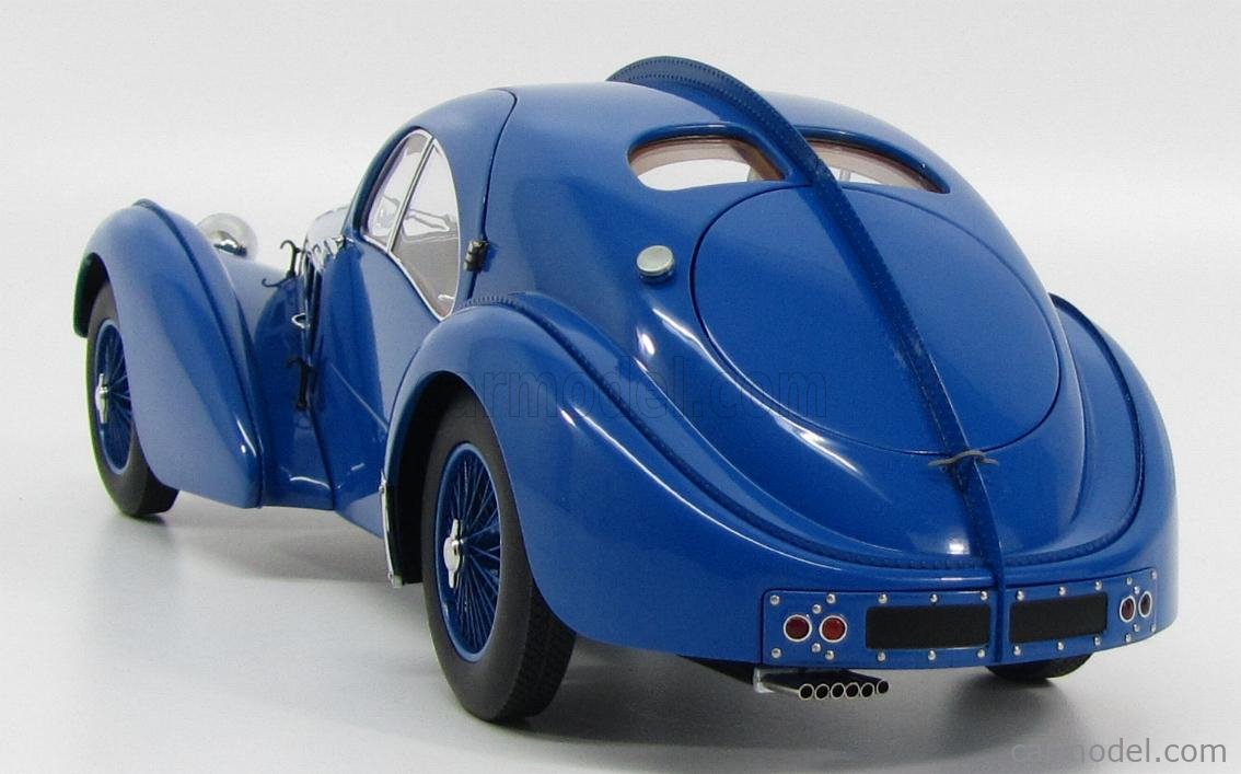 BUGATTI - 57SC ATLANTIC 1938 - BLUE SPOKED RIMS - CERCHIO A RAGGIO