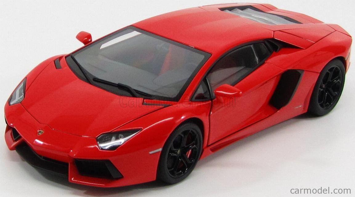 AUTOART 74665 Scale 1/18 | LAMBORGHINI AVENTADOR LP700-4 2011 ARANCIO ...