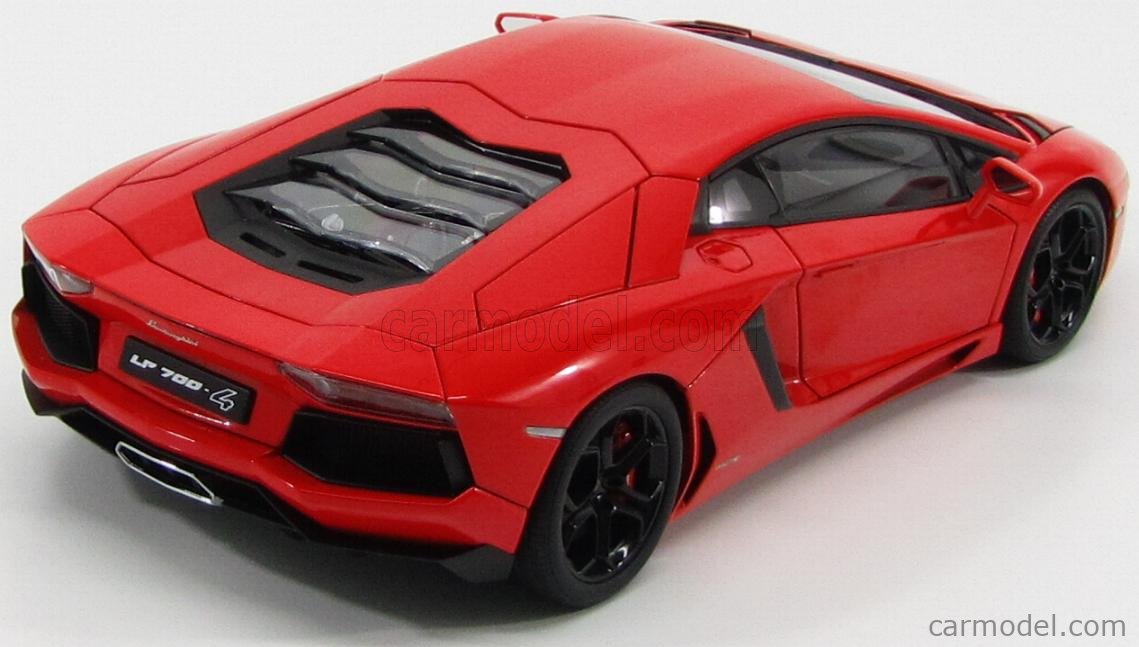 AUTOART 74665 Scale 1/18 | LAMBORGHINI AVENTADOR LP700-4 2011 ARANCIO ...