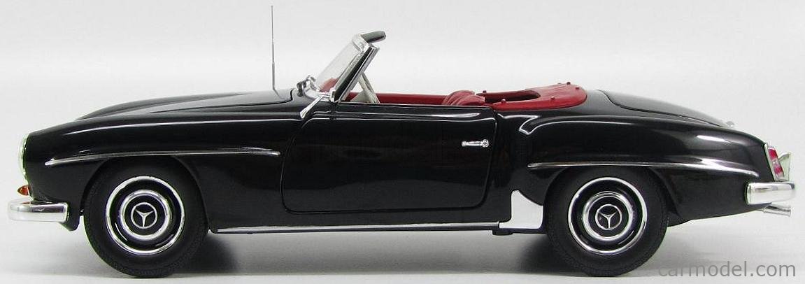 LE980 MINICHAMPS 100037031 Voiture 1/18 1:18 Mercedes Benz 190SL 1955 silver