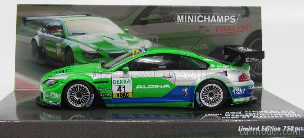 割引アウトレット ２台セット BMW Alpina B6 GT3 2011#40#41 ミニカー