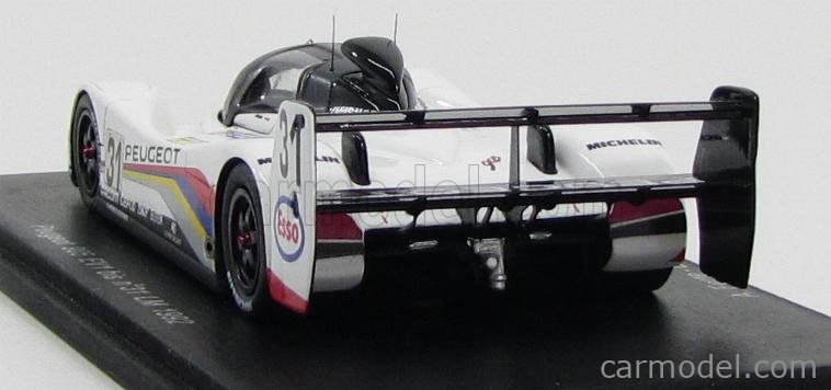 SPARK-MODEL S2596 Scale 1/43 | PEUGEOT 905 EV1 BIS N 31 17th 24h LE Mans 1992 A Ferte E Van De Poele K Wendlinger