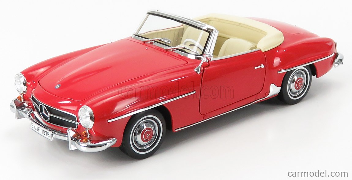 SOLIDO製 1/43 ベンツ190SL メタリック赤 SOLIDO製 1/43 ベンツ190SL メタリック赤 ソリッド、メルセデス