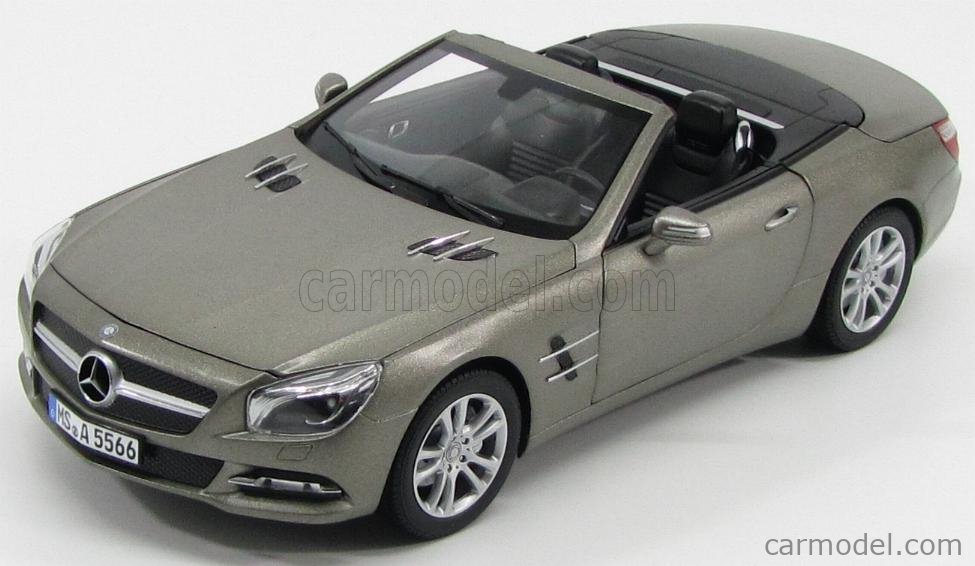 NOREV 183590 Scale 1/18 | MERCEDES BENZ SL-CLASS SL500 SPIDER 2012 DARK ...