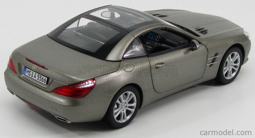 NOREV 183590 Scale 1/18 | MERCEDES BENZ SL-CLASS SL500 SPIDER 2012 DARK ...