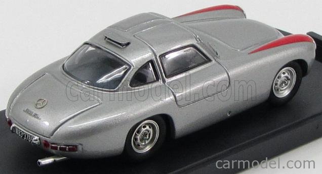 BANG 7241 Scale 1/43 | MERCEDES BENZ 300SL COUPE STREET 1952 SILVER RED