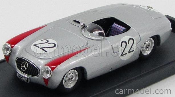 BANG 7242 Scale 1/43 | MERCEDES BENZ 300SL SPIDER N 22 NURBURGRING 1952 ...