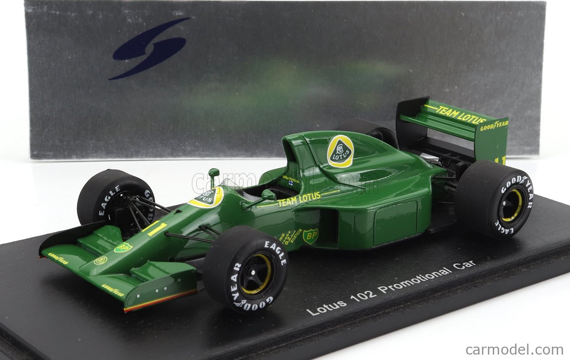 SPARK-MODEL S1785 Scale 1/43 | LOTUS F1 102B N 11 TEST CAR