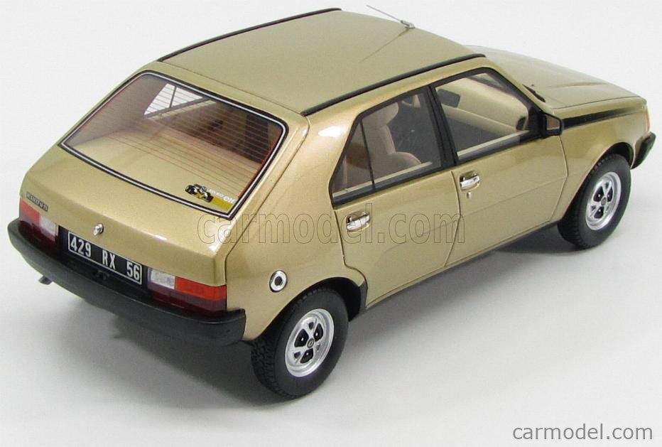 OTTO-MOBILE OT087 Scale 1/18 | RENAULT 14 TS 1983 GOLD