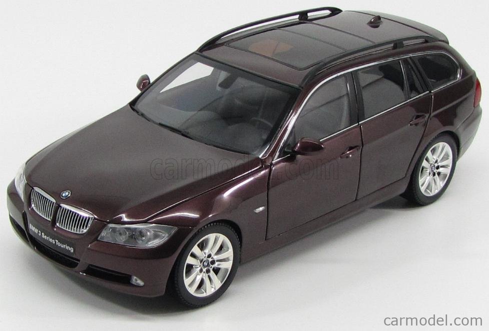 08733BR Scale 1/18 | BMW 3-SERIES TOURING - SW 2005 BORDEAUX MET