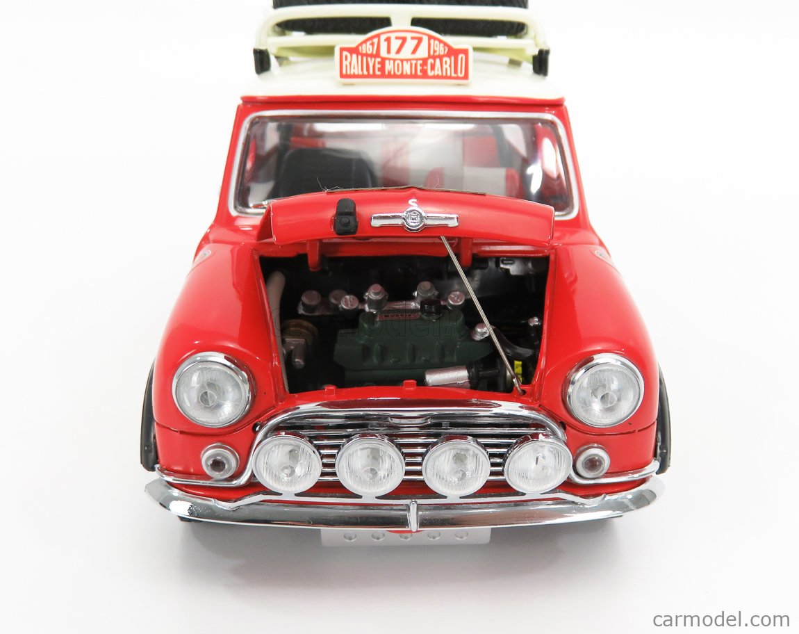 KYOSHO 08102R Scale 1/18 | MORRIS MINI COOPER S N 177 WINNER RALLY 