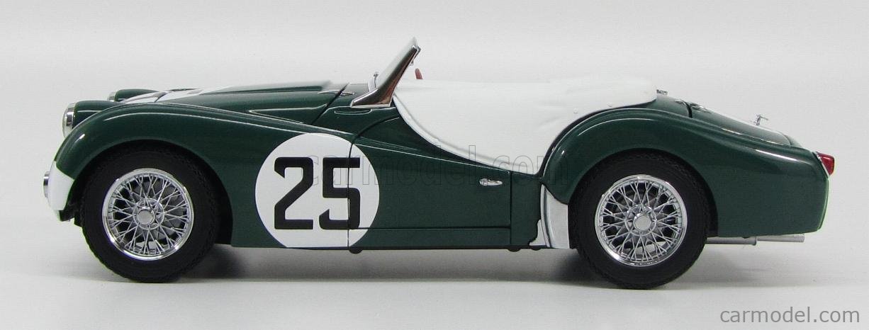Triumph TR3A #25 Le Mans 1959 1/18 by Kyosho 08033A