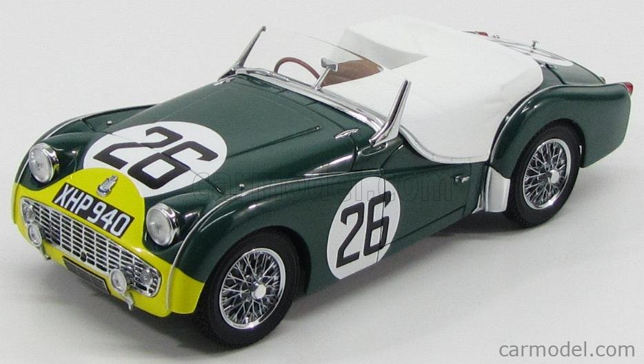 TRIUMPH - TR3S SPIDER TEAM STANDARD TRIUMPH N 26 24h LE MANS 1959 PETER  BOLTON - MICHAEL ROTSCHILD