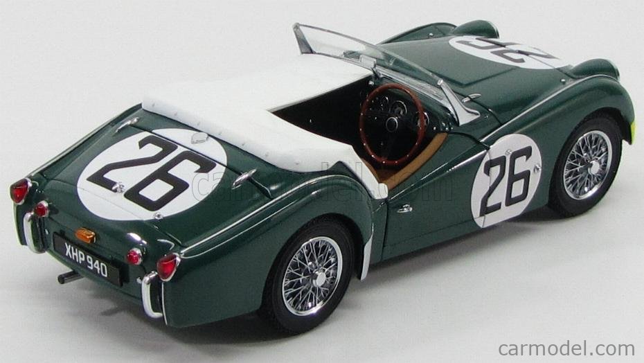 TRIUMPH - TR3S SPIDER TEAM STANDARD TRIUMPH N 26 24h LE MANS 1959 PETER  BOLTON - MICHAEL ROTSCHILD