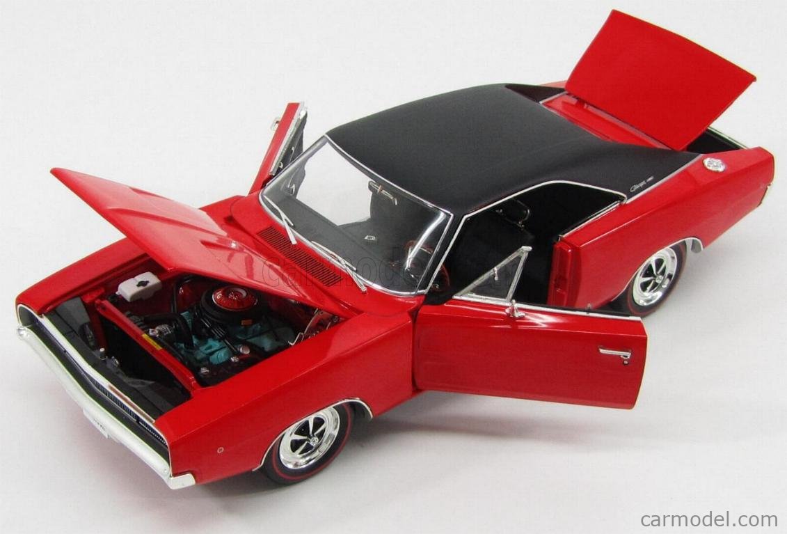AUTOWORLD AMM988/06 Scale 1/18 | DODGE CHARGER COUPE 1968