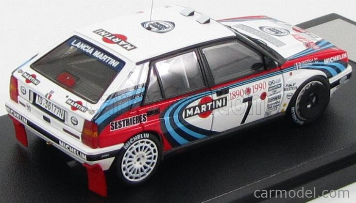 LANCIA - DELTA HF INTEGRALE 16V MARTINI N 7 WINNER RALLY MONTECARLO 1990  D.AURIOL - B.OCCELLI