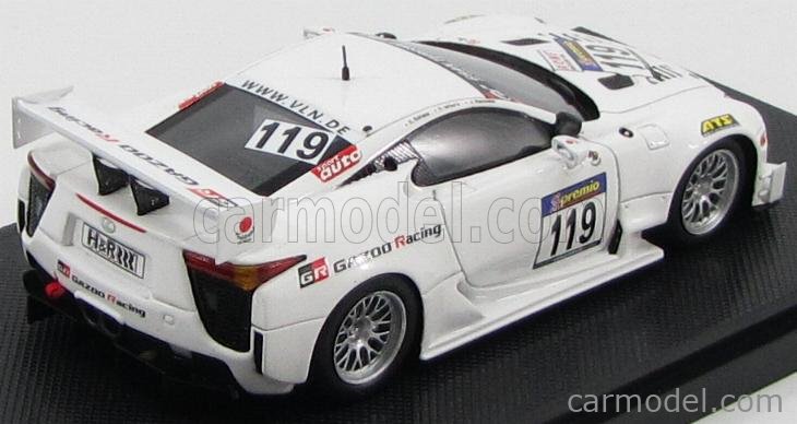 LEXUS - LFA GAZOO RACING N 119 VLN 4h RACE NURBURGRING 2011 K.OSHIMA -  H.ISHIURA - J.WAKISAKA