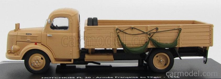 Miniature Eligor 1/43 - Hotchkiss PL20 Fourgon Pompiers - Occasion Très Bon état