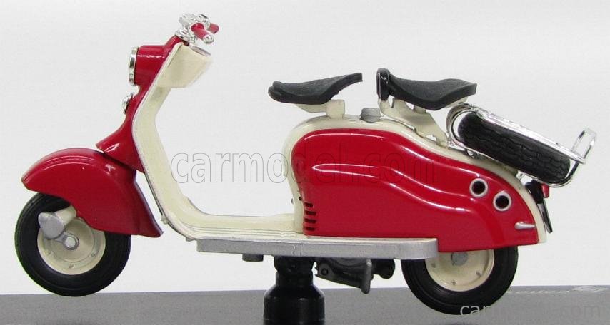 SOLIDO 153465 Scale 1/18 | INNOCENTI LAMBRETTA LD125 1956 RED IVORY