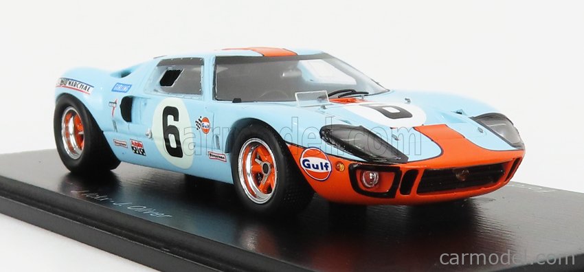 Ickx/Oliver 1/43 Scale Spark 43SE69 Ford GT40 #22 Winner 12H Sebring 1969