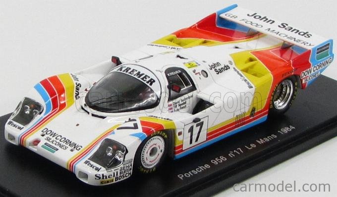 SPARK-MODEL S3409 Scale 1/43 | PORSCHE 956 2.6L TWIN TURBO