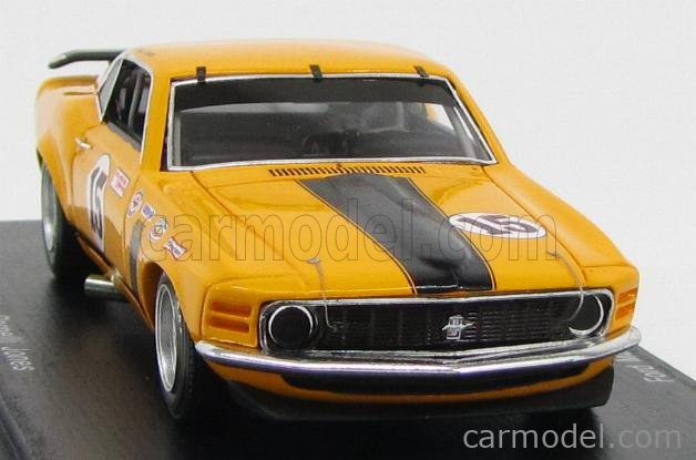 ミニカー 1/18 Ford Mustang Boss 302 Trans-Am 1969 Ford Trans Am Mustang Boss 302 Smokey Yunick, Black w