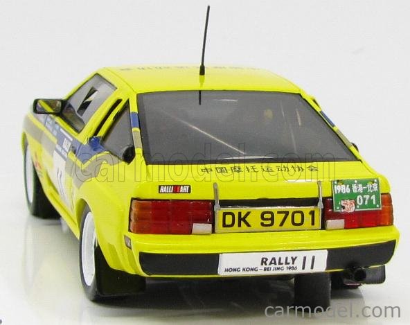 MITSUBISHI - STARION 4WD N 11 2nd RALLY HONGKONG - BEIJING 1986 L.NINGJUN -  Z.YANXIANG