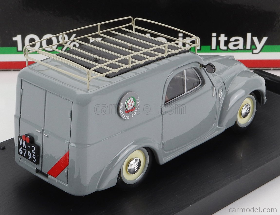 Miniature Brumm 1/43 – Fiat 500A 1948 Poste Italiane (voiture Italienne)