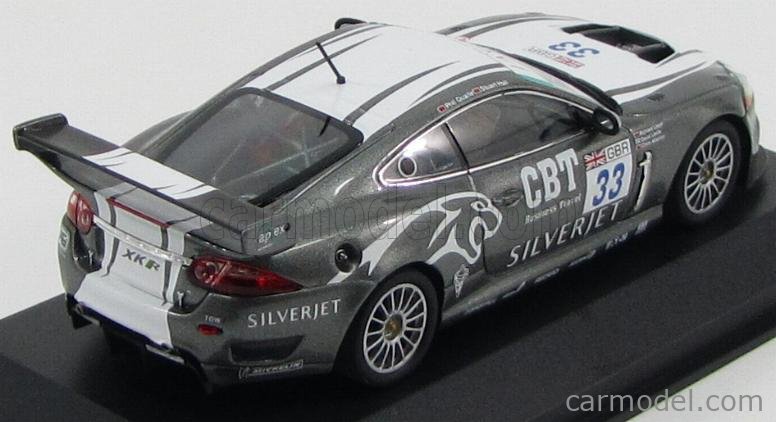 ミニチャンプス　Jaguar XKR GT3 2008年　FIA No.33 ミニチャンプス Jaguar XKR GT3 2008年 FIA No.33 MINICHAMPS 1