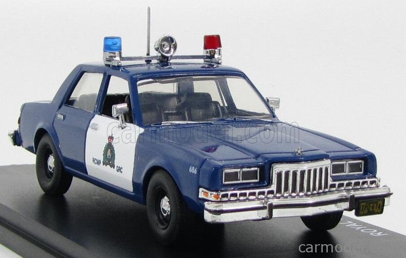 FIRST-RESPONSE DIP125 Scale 1/43 | DODGE DIPLOMAT ROYAL CANADIAN ...