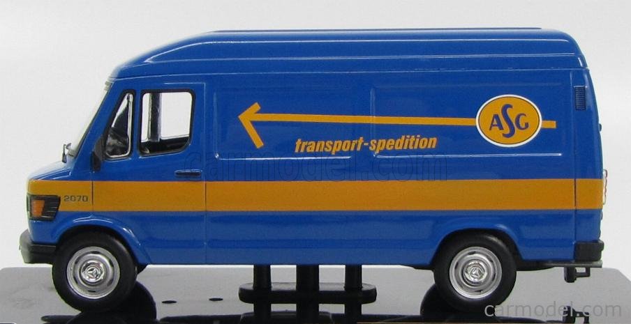 IXO-MODELS CLC224 Scale 1/43 | MERCEDES BENZ 207D VAN ASG TRANSPORT ...