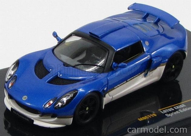 IXO-MODELS MOC119 Scale 1/43 | LOTUS EXIGE COUPE SPRINT EDITION 2006 BLUE