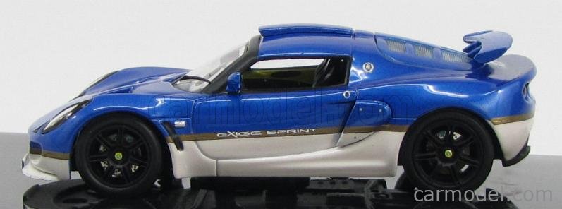 IXO-MODELS MOC119 Scale 1/43 | LOTUS EXIGE COUPE SPRINT EDITION 2006 BLUE