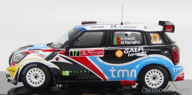 MINI - COUNTRYMAN JOHN COOPER WORKS S2000 WRC N 17 RALLY PORTUGAL 2011  A.ARAUJO - M.RAMALHO