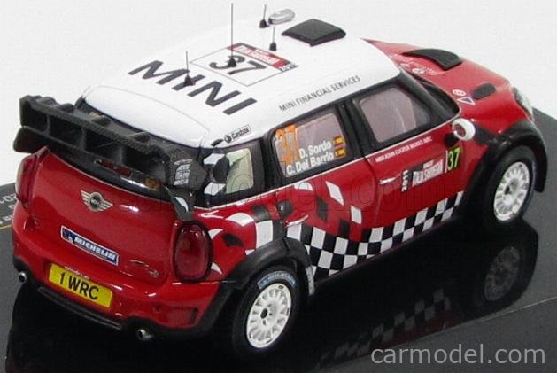 MONDO AUTO RADIOCOMANDATA MINI COUNTRYMAN WRC SCALA 1:24 63362