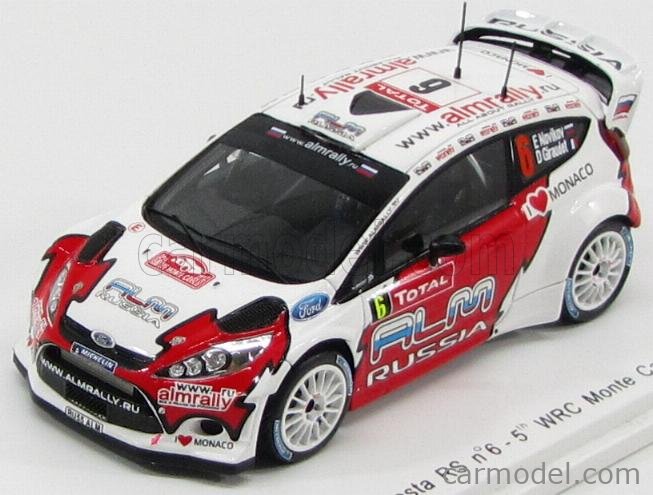 1/43 Ford Fiesta WRC 2017 O.タナック 1/43 Ixo 2017 Ford Fiesta WRC
