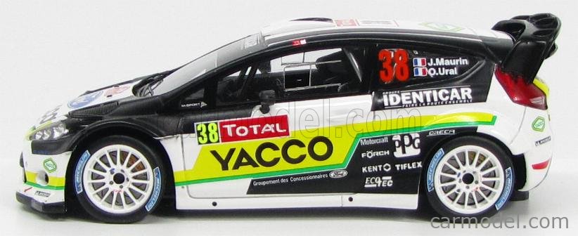Spark S3347 FORD FIESTA RS il WRC # 38 Monte Carlo Rally 2012-J Maurin scala 1/43 