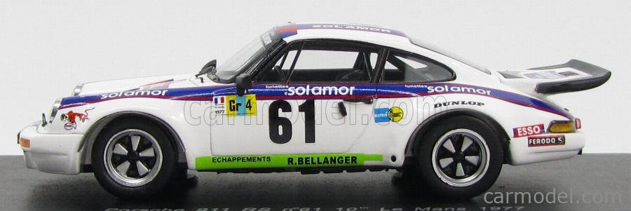 SPARK-MODEL S3427 Scale 1/43 | PORSCHE 911RS TEAM CHRISTIAN GOUTTEPIFRE ...