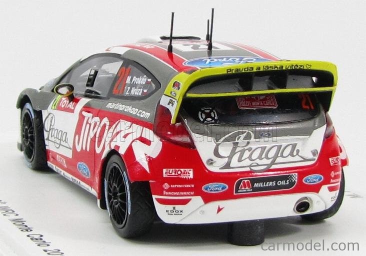 Ford Fiesta RS WRC Rallye du Monte Carlo 2012 M. Prokop et Z. Hrùza