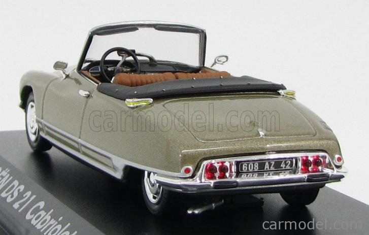 Norev 1/43 Citroën DS21 Cabriolet 1971 Bleu Crepuscule – Miniature De Collection