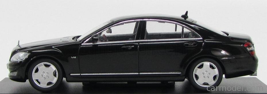 KYOSHO 03632BK Scale 1/43 | MERCEDES BENZ S-CLASS 600L (V221) 2005 BLACK