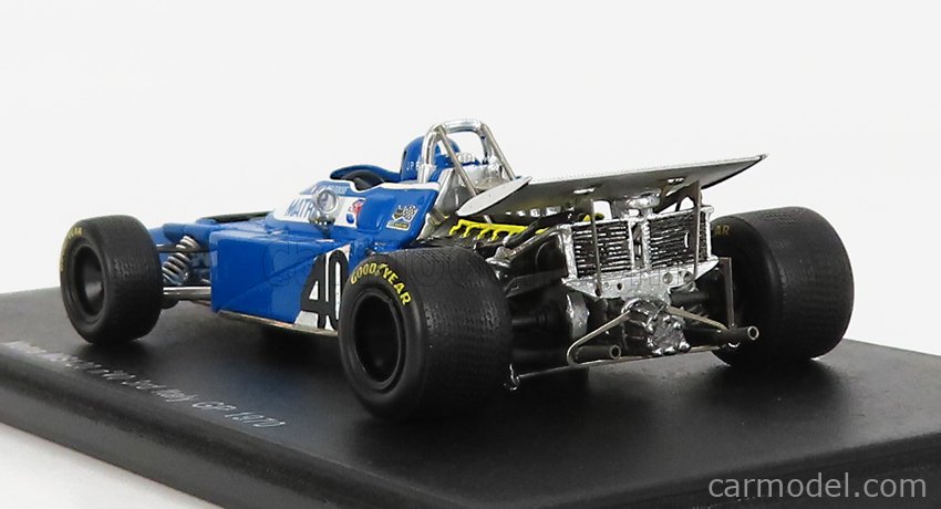 SPARK-MODEL S1594 Scale 1/43 | MATRA SIMCA MS120 N 40 3rd ITALY GP 1970 ...