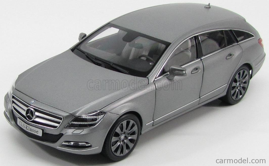 NOREV B66960117 Scale 1/18 | MERCEDES BENZ CLS-CLASS SW SHOOTING BRAKE 2012  MAGNO ALANITE GREY MET