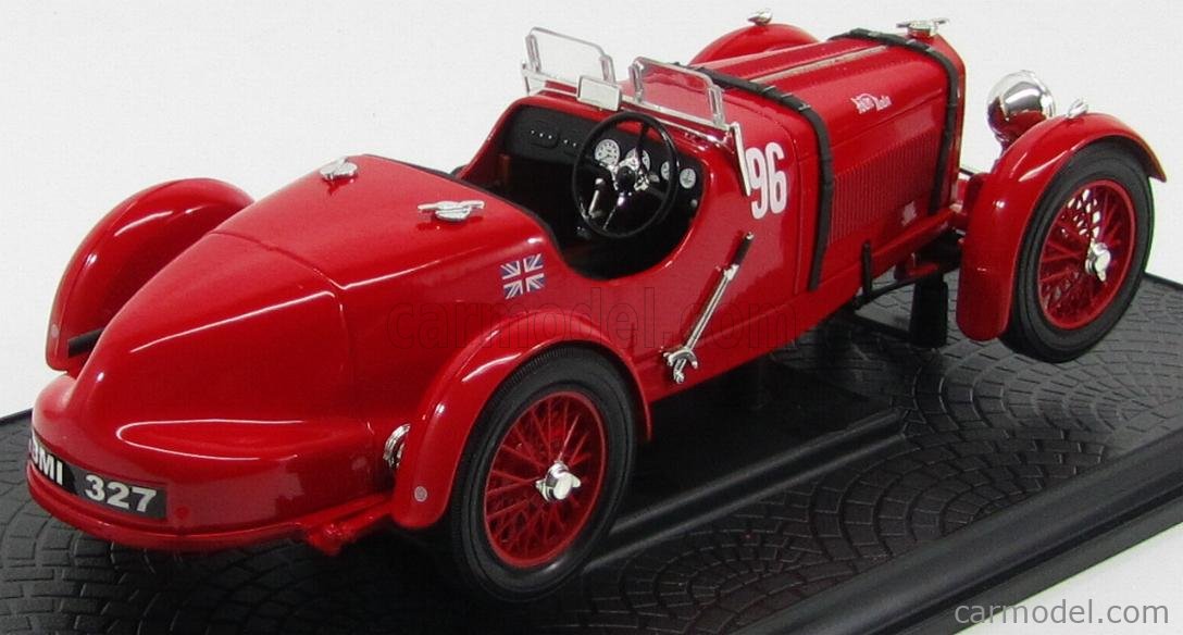 Aston Martin Mark II 1934 Verte - Modèle Réduit 1/18 Signature Models Sur Socle - Occasion